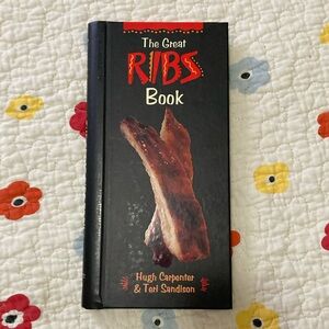 RIB COOK BOOK - Double Spiral Bound - “ The Great Rib Book “ See Pics NWOT